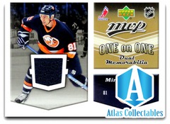 2006-07 MVP One on One Dual Jersey # OJ-SS Martin Straka Miroslav Satan